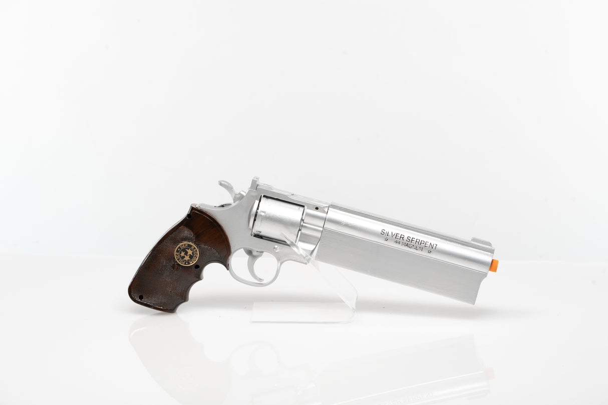 Silver Serpent Revolver Prop - Wulfgar Props