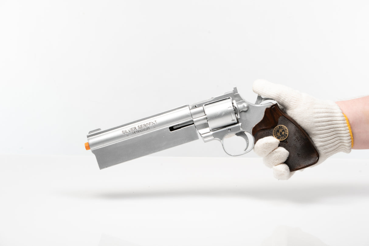 Silver Serpent Revolver Prop - Wulfgar Props