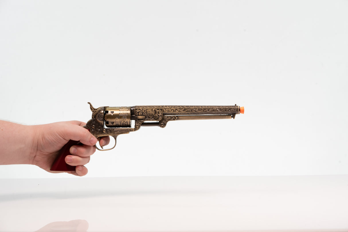 Steampunk Revolver Prop - Wulfgar Props