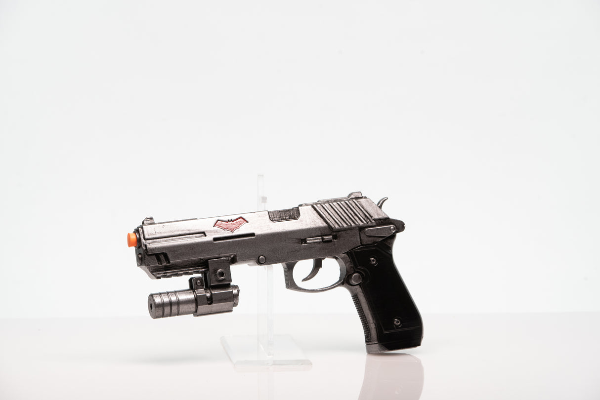 Red Hood Rebirth Pistol Fake Film Costume Prop