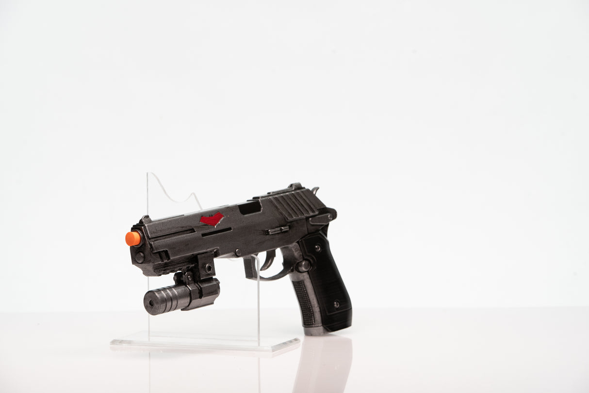 Red Hood Rebirth Pistol Fake Film Costume Prop