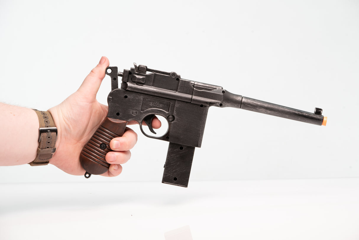 Mauser Full Size Costume Pistol Prop - Wulfgar Props
