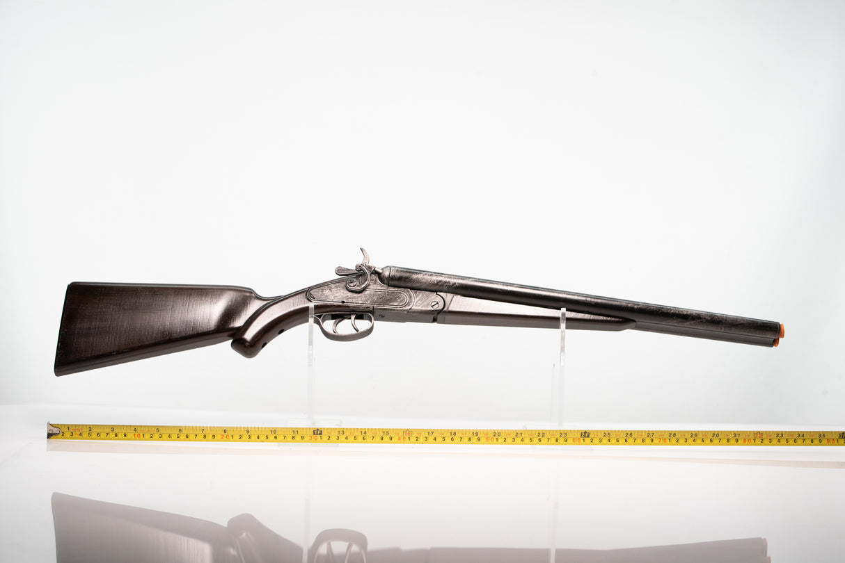 Double Barrel Full Size Shotgun Prop - Plastic Premium Quality