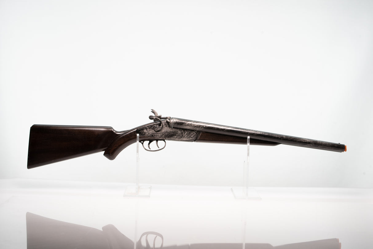 Double Barrel Full Size Shotgun Prop - Plastic Premium Quality