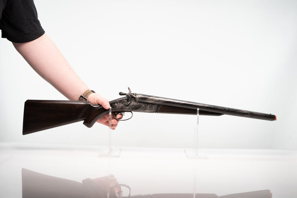Double Barrel Full Size Shotgun Prop - Plastic Premium Quality