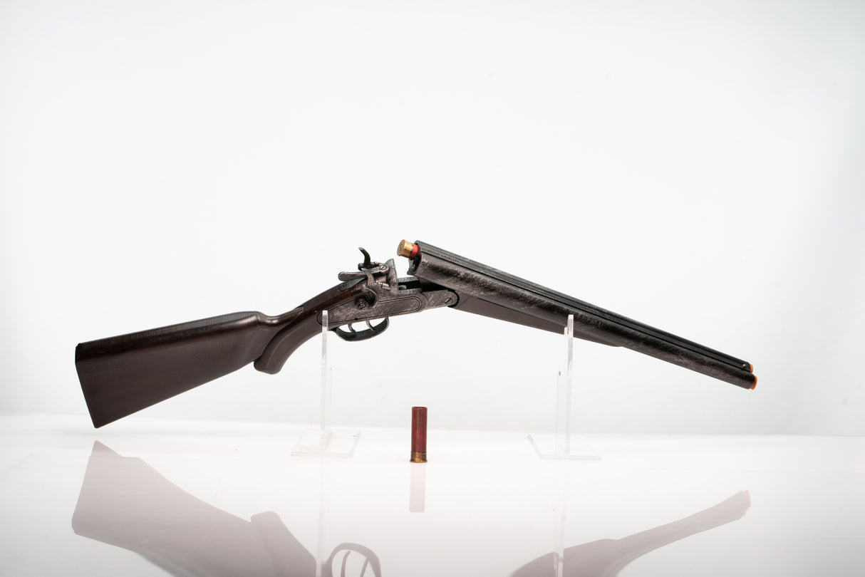 Double Barrel Full Size Shotgun Prop - Plastic Premium Quality