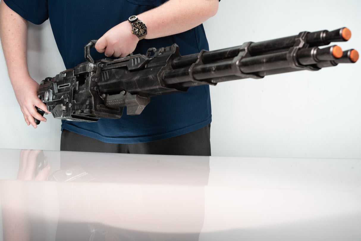 Heavy Mando Auto Cannon Film Costume Prop (Wulfgar Original Design)