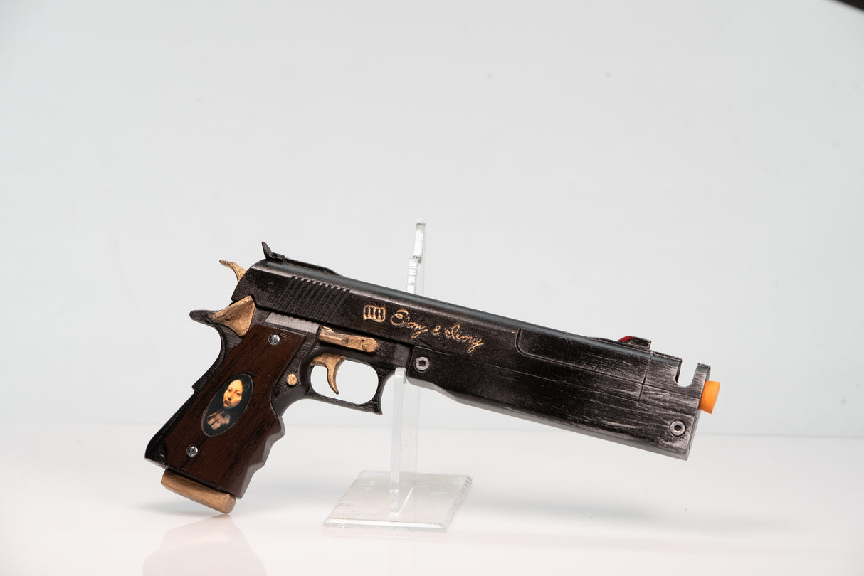Ebony & Ivory Set Pistol Props - Wulfgar Props