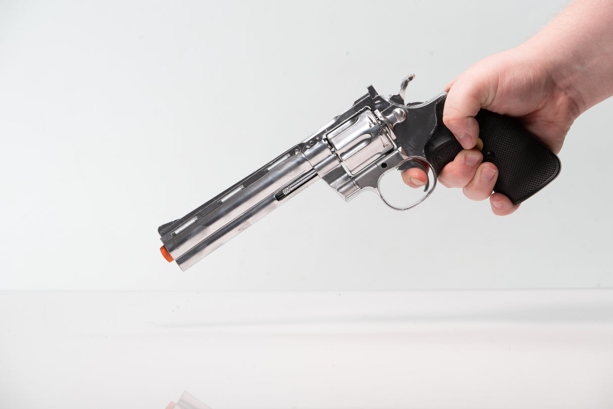 Fake Toy Revolver - 6" Barrel Prop - Wulfgar Props
