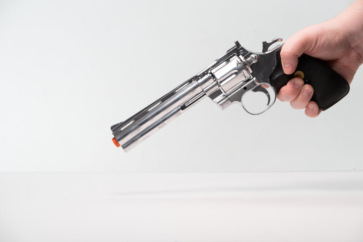 Fake Toy Revolver - 6" Barrel Prop - Wulfgar Props