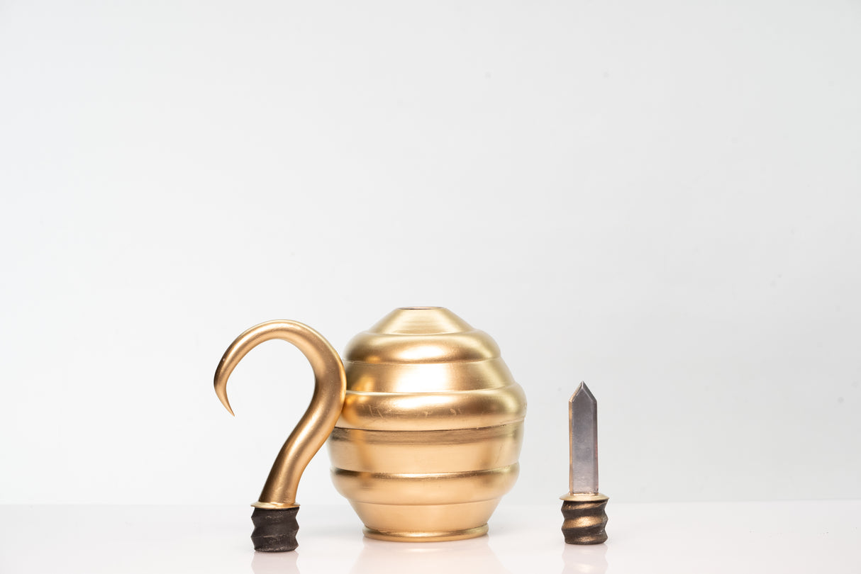 Croc Hand One Piece Hook and Knife Costume and Display Prop