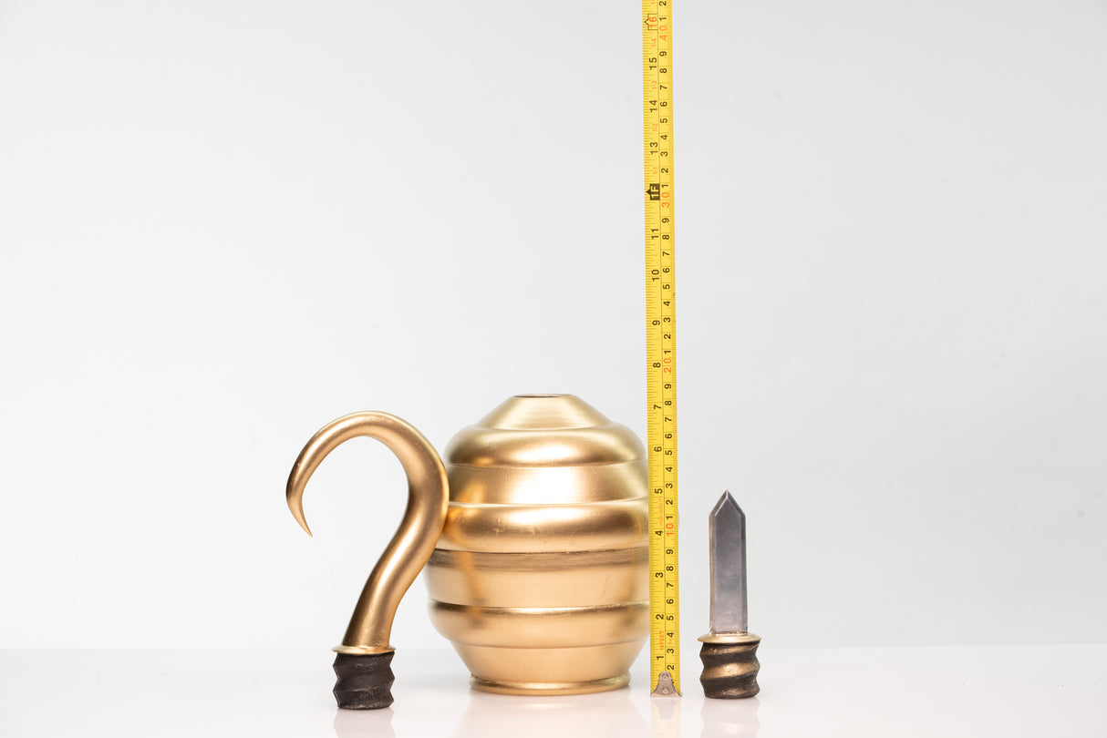 Croc Hand One Piece Hook and Knife Costume and Display Prop