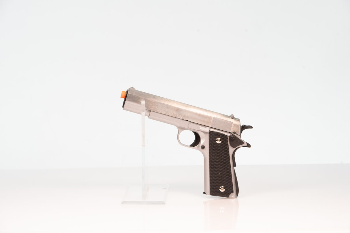 Shiny Top Standard Metal M1911 Film Costume Prop