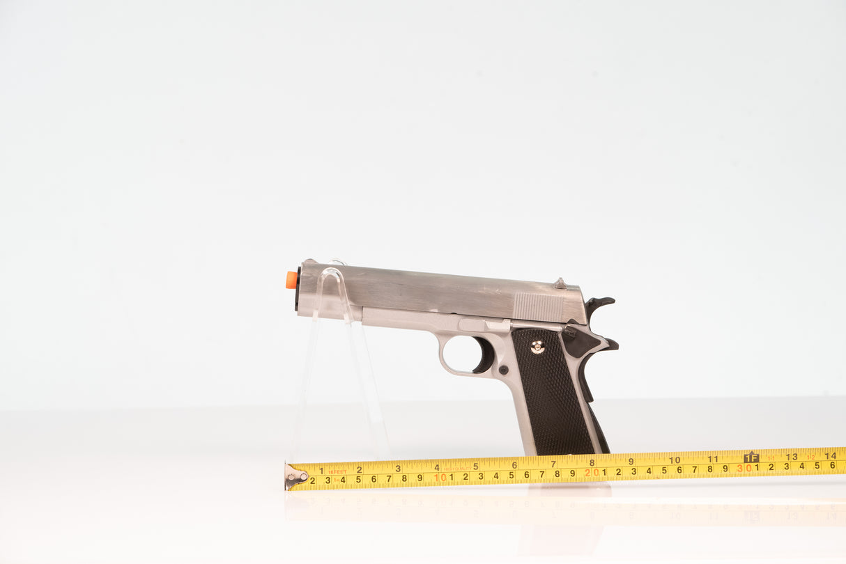 Shiny Top Standard Metal M1911 Film Costume Prop