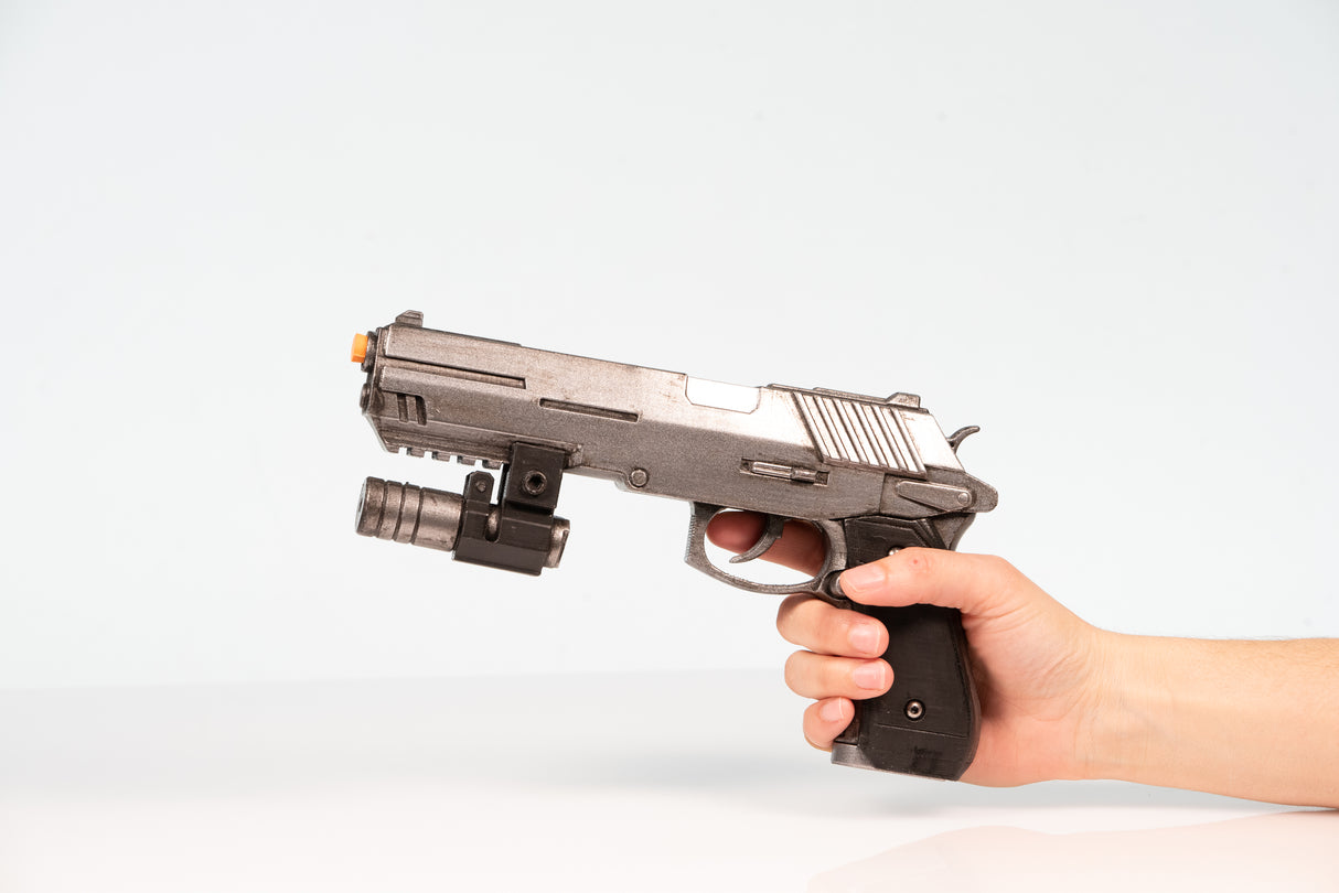 Grit Hood Hand Cannon Pistol Fake Film Costume Prop