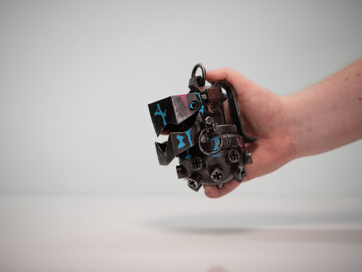 Flame Chomper Jinx Inspired Cosplay Display Prop