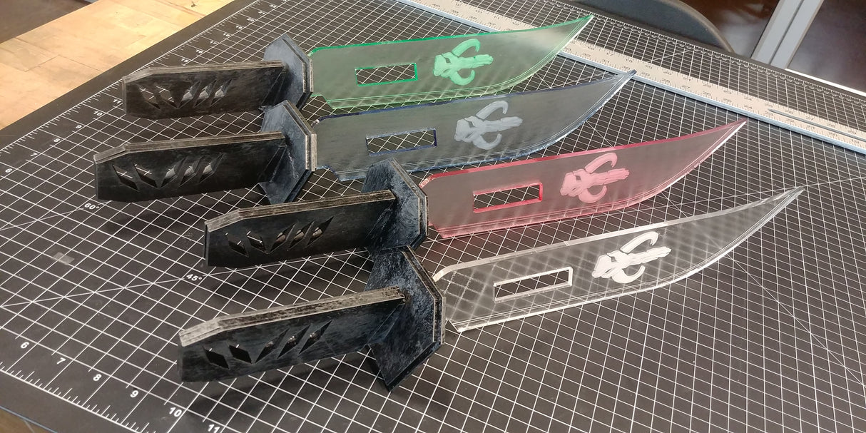Mandalorian Vibro Blade - Wulfgar Weapons & Props