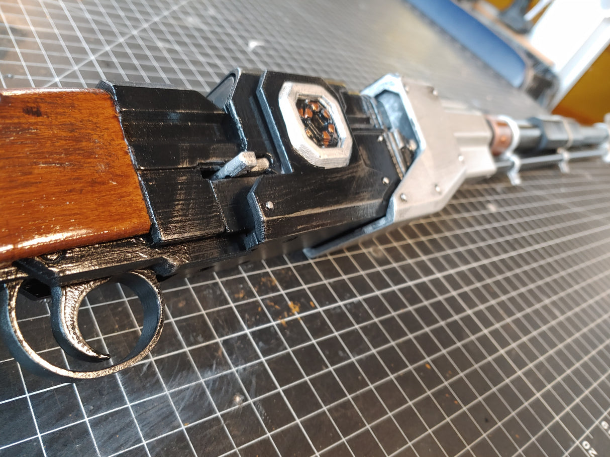 Merc Blaster Pulse Rifle Prop - Wulfgar Weapons & Props
