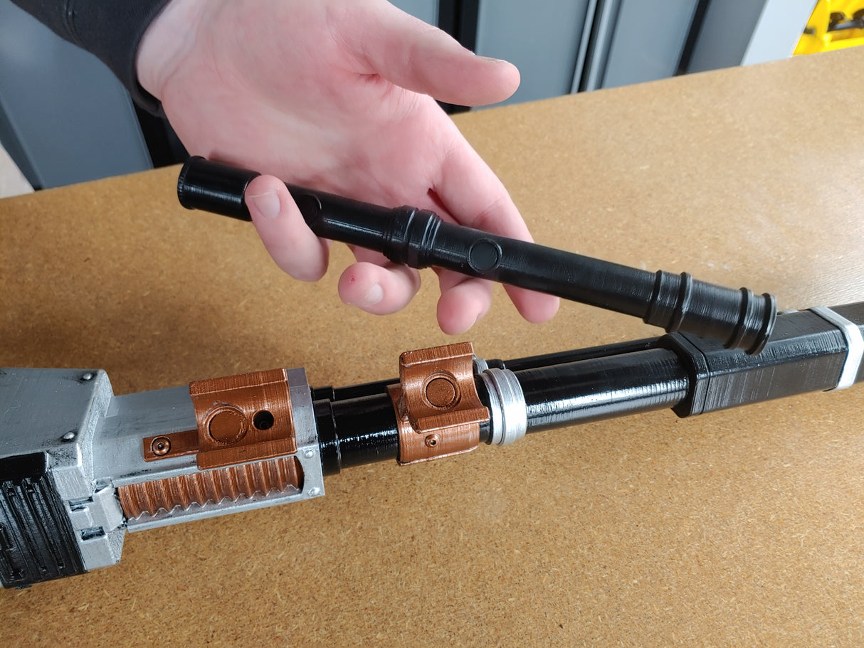 Merc Blaster Pulse Rifle Prop - Wulfgar Weapons & Props