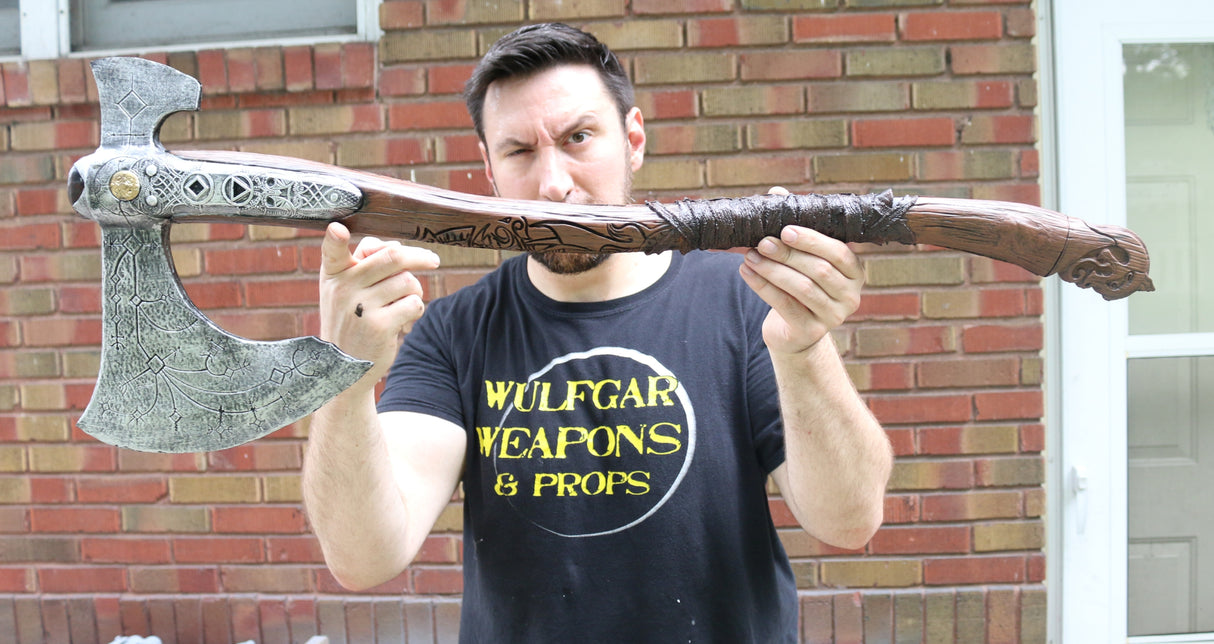 Foam Battle Axe Prop - Wulfgar Props