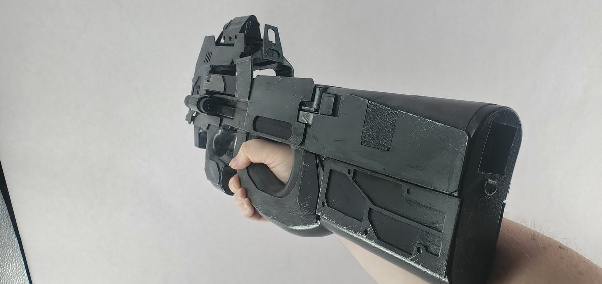 Cyberpunk P90 SMG Prop