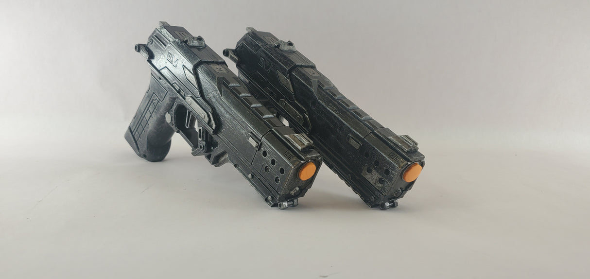 Savage Blaster Pistol Prop - Futuristic Costume Gun