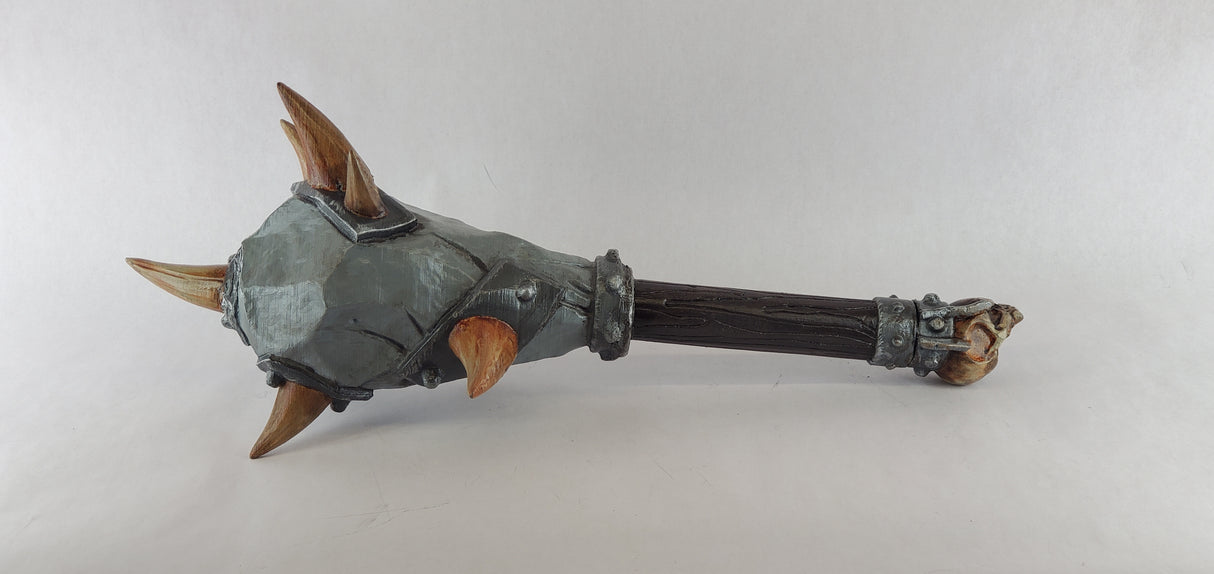 Orc Barbarian Mace Club Prop