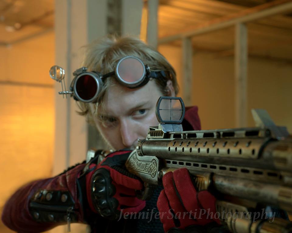 Steampunk Long Rifle Prop - Wulfgar Weapons & Props