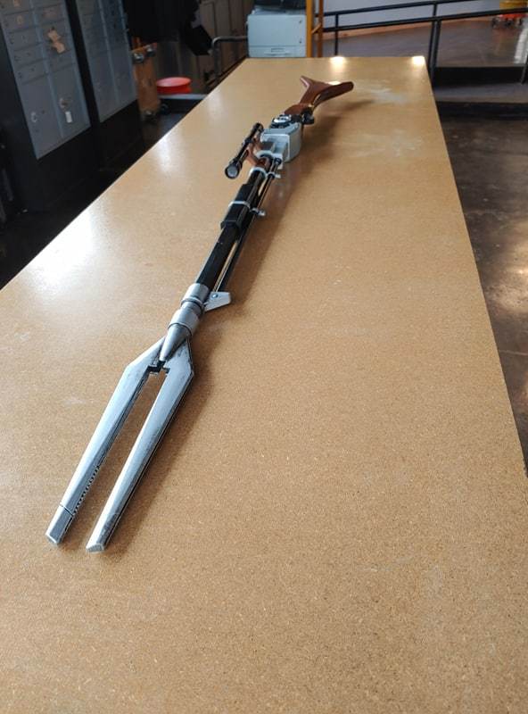Merc Blaster Pulse Rifle Prop - Wulfgar Weapons & Props
