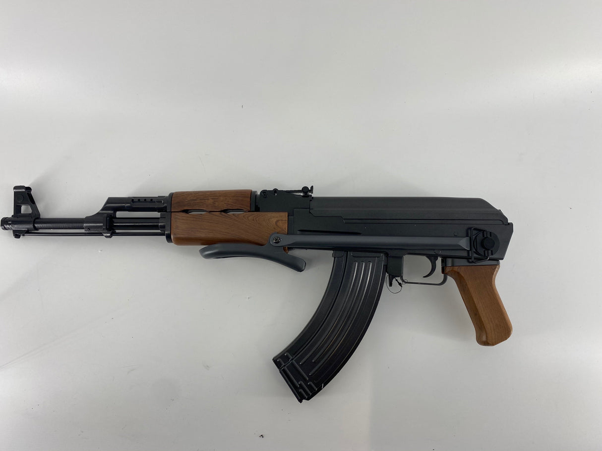 AK-47 Metal w/ Folding Stock Fake Rifle Cosplay Prop