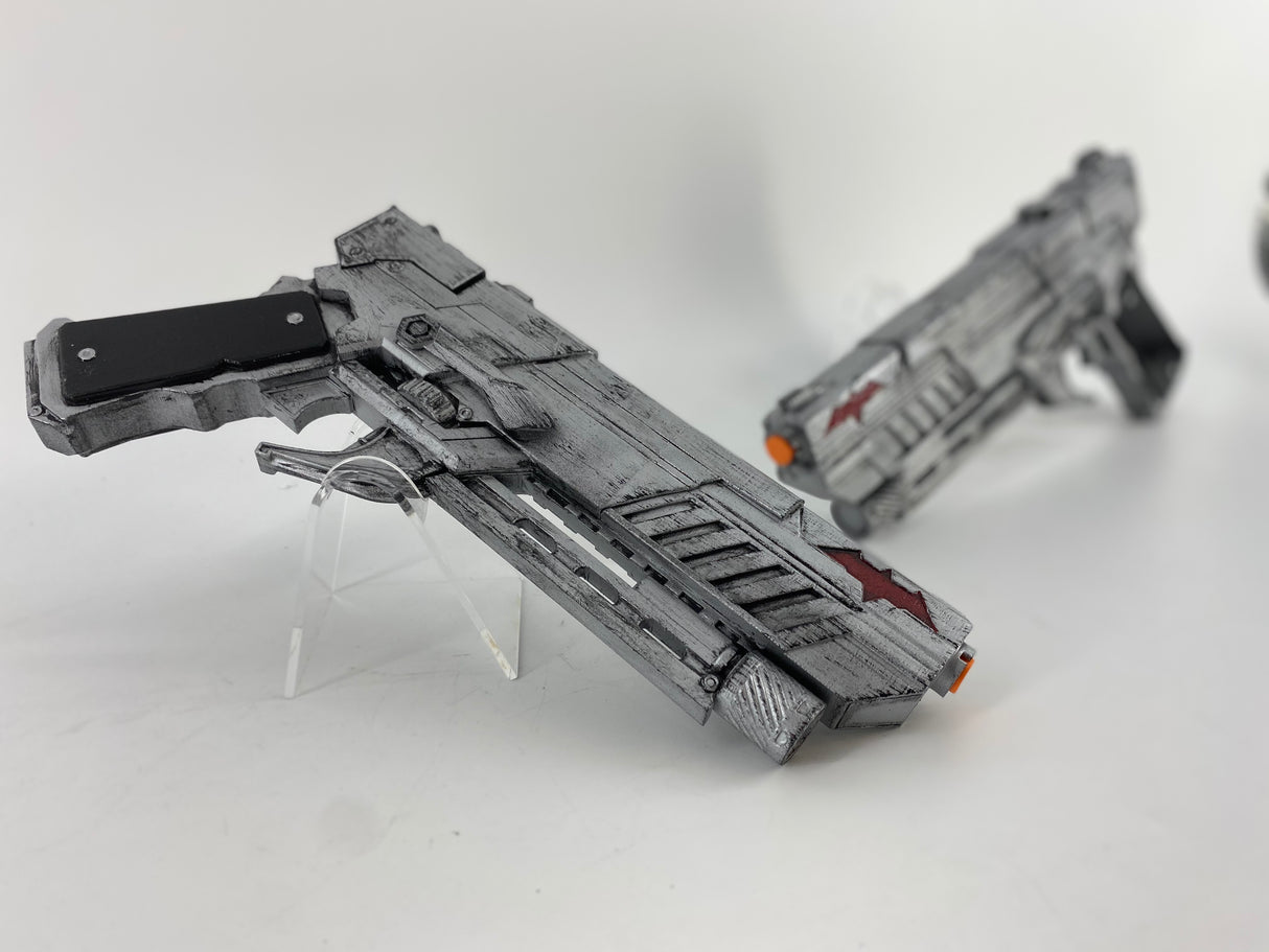 Arkham Knight Red Hood Pistol Set - Wulfgar Weapons & Props