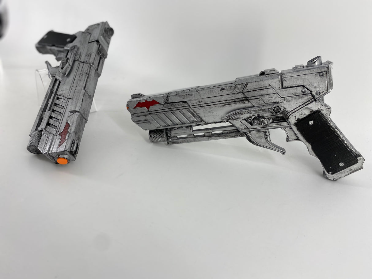 Arkham Knight Red Hood Pistol Set - Wulfgar Weapons & Props