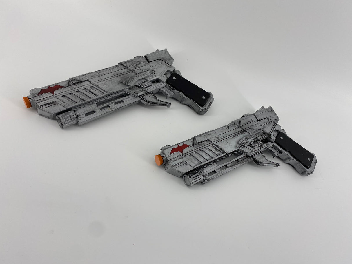 Arkham Knight Red Hood Pistol Set - Wulfgar Weapons & Props