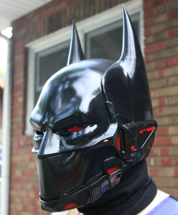 Future Cyber Hero Helmet - Wulfgar Props