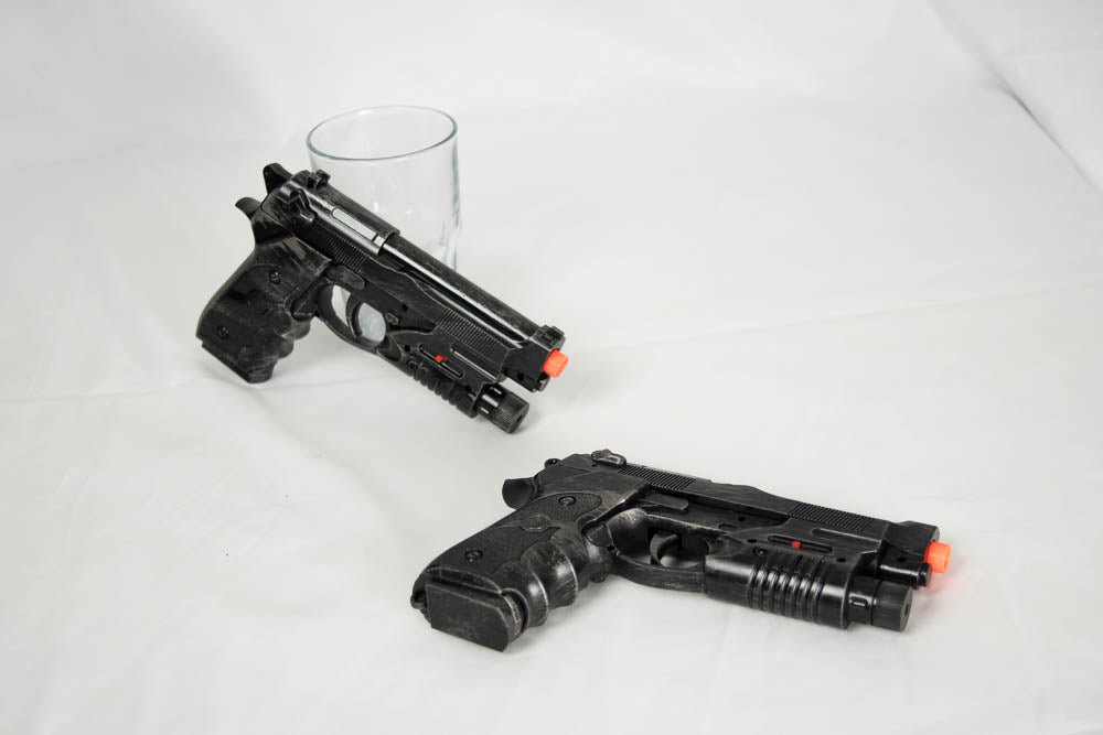 9mm Laser Sight Pistol Prop - Wulfgar Weapons & Props