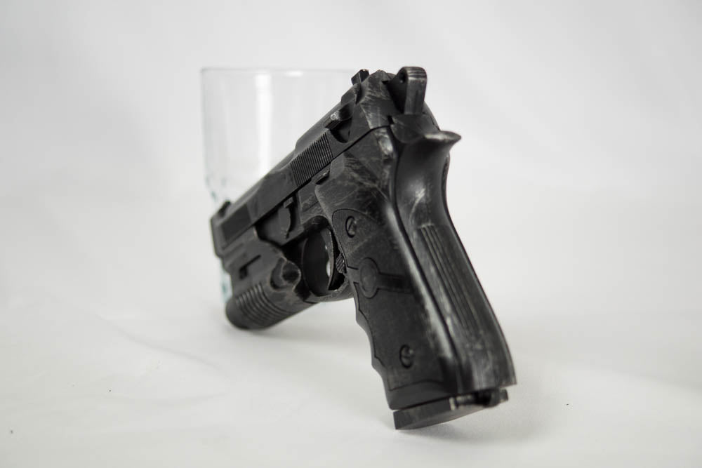 9mm Laser Sight Pistol Prop - Wulfgar Weapons & Props