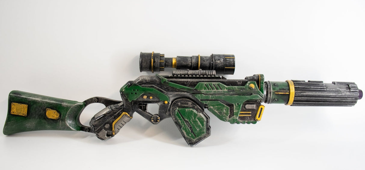 Mandalorian Sniper Blaster Prop - Wulfgar Weapons & Props