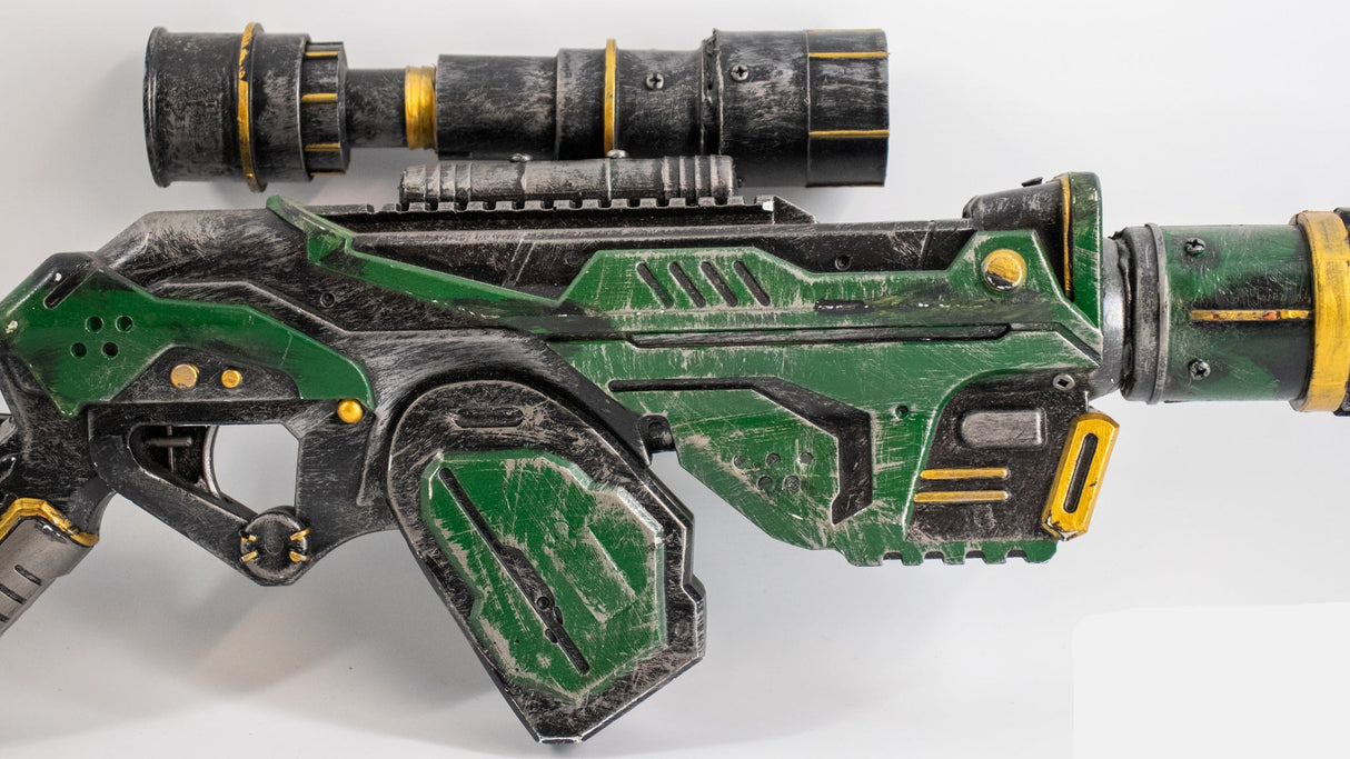 Mandalorian Sniper Blaster Prop - Wulfgar Weapons & Props