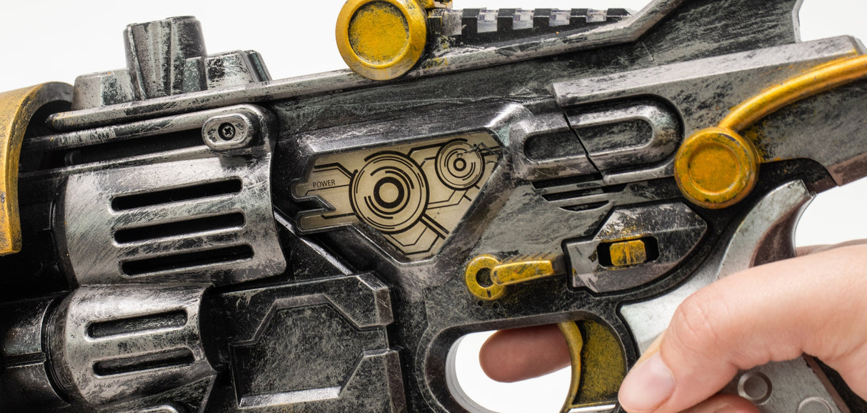 Heavy Steampunk Pistol Prop - Wulfgar Props