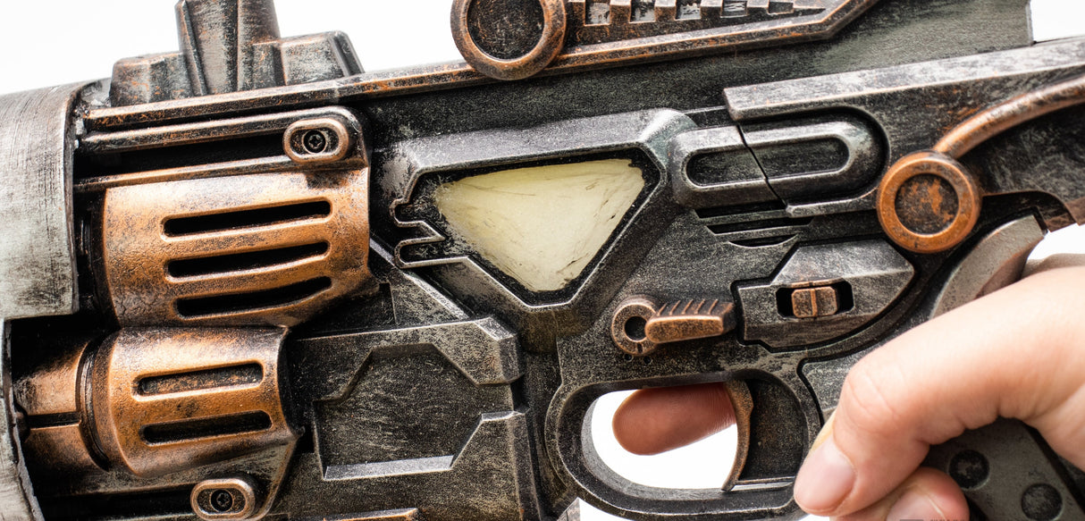 Heavy Steampunk Pistol Prop - Wulfgar Props