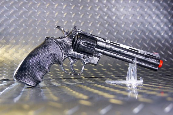 Fake Toy Revolver - 6" Barrel Prop - Wulfgar Weapons & Props