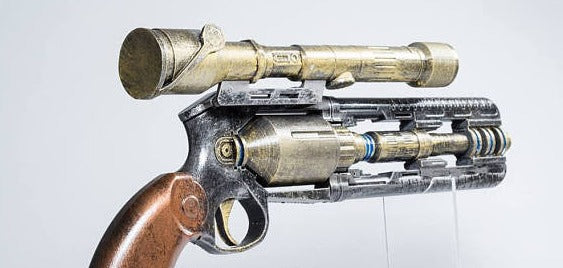 Smuggler's Heavy Blaster - Wulfgar Weapons & Props
