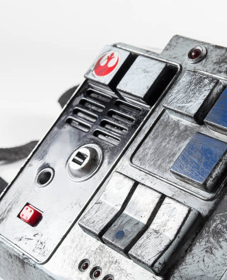 Rebel Pilot Adjustable Adult Flight Plate - Wulfgar Weapons & Props