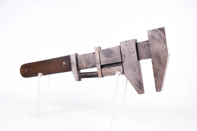 Steampunk Wrench Prop Replica - Wulfgar Weapons & Props