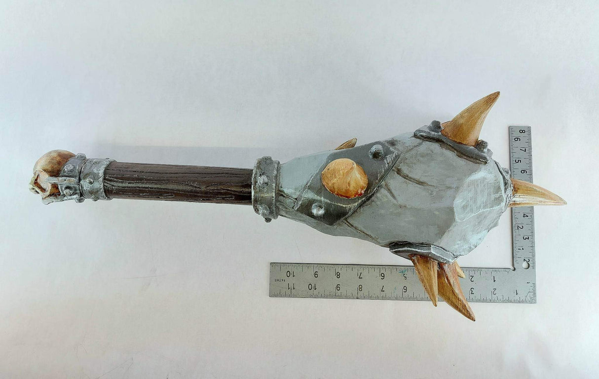 Orc Barbarian Mace Club Prop