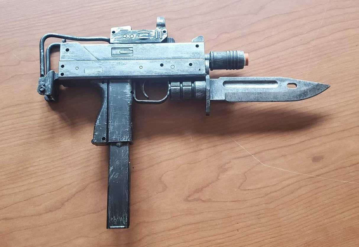 Bladed Domino Mac 10 Costume Prop