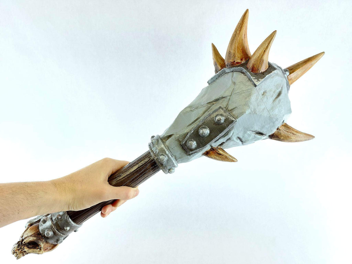Orc Barbarian Mace Club Prop