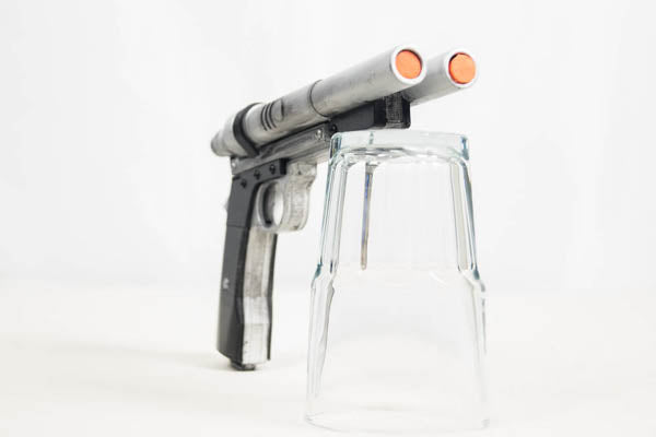 Crimson Dawn Blaster Pistol Prop - Wulfgar Weapons & Props