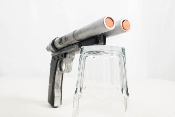 Crimson Dawn Blaster Pistol Prop - Wulfgar Weapons & Props