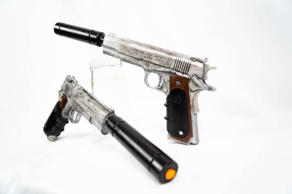 Silver Baller M1911 - Wulfgar Weapons & Props